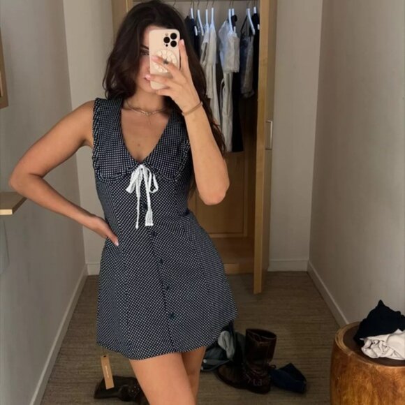 Caroline Constas Dresses & Skirts - NWT Caroline Constas Mini Polkadot Dress ✨
